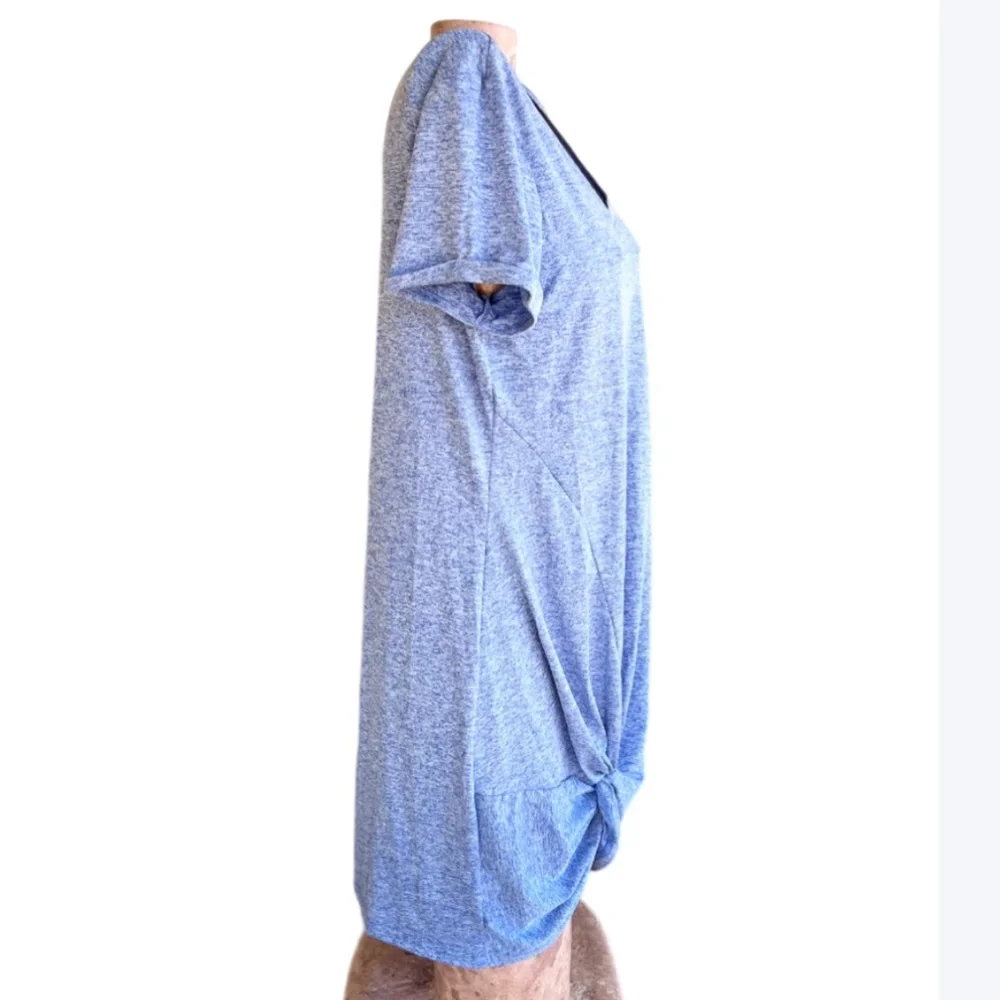 Twist-Front T-Shirt Dress - Picture 5 of 8